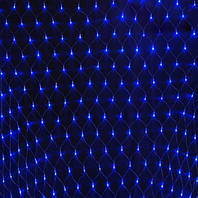 Рождественская гирлянда сетка (Net-light) 260 Led (белый кабель) Синяя (2,5*0,6м)