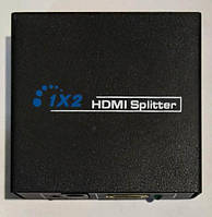 Сплитер HDMi splitter разветвитель 1x2 порта Full 3D 4Kx2K