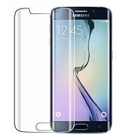 Защитное стекло екрана для Samsung G925 / S6 EDGE 5D прозрачное