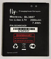 Аккумуляторная батарея (акб) BL3807 для Fly IQ454 2000mAh