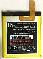 Аккумуляторная батарея (акб) BL3810 для Fly iQ4415 Quad 1650mAh