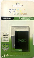 Аккумуляторная батарея Grand Premium для Fly BL8006 (DS113)1450 mAh