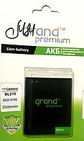 Аккумуляторная батарея (акб) Grand Premium для Lenovo BL210 S820\A766 2000mAh