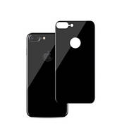 Защитное стекло екрана Iphone 8+ Back 3D-на заднюю крышку, цвет - Black