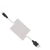 Cable (кабель) Usb Hoco X21 SilicOne Micro Usb (2A) (1M) White