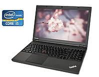 Ноутбук Lenovo T540p /15.6" /Core i5-4200M 2 ядра 2.5GHz/8GB DDR3/256GB SSD/HD Graphics 4600/Win 10 Pro