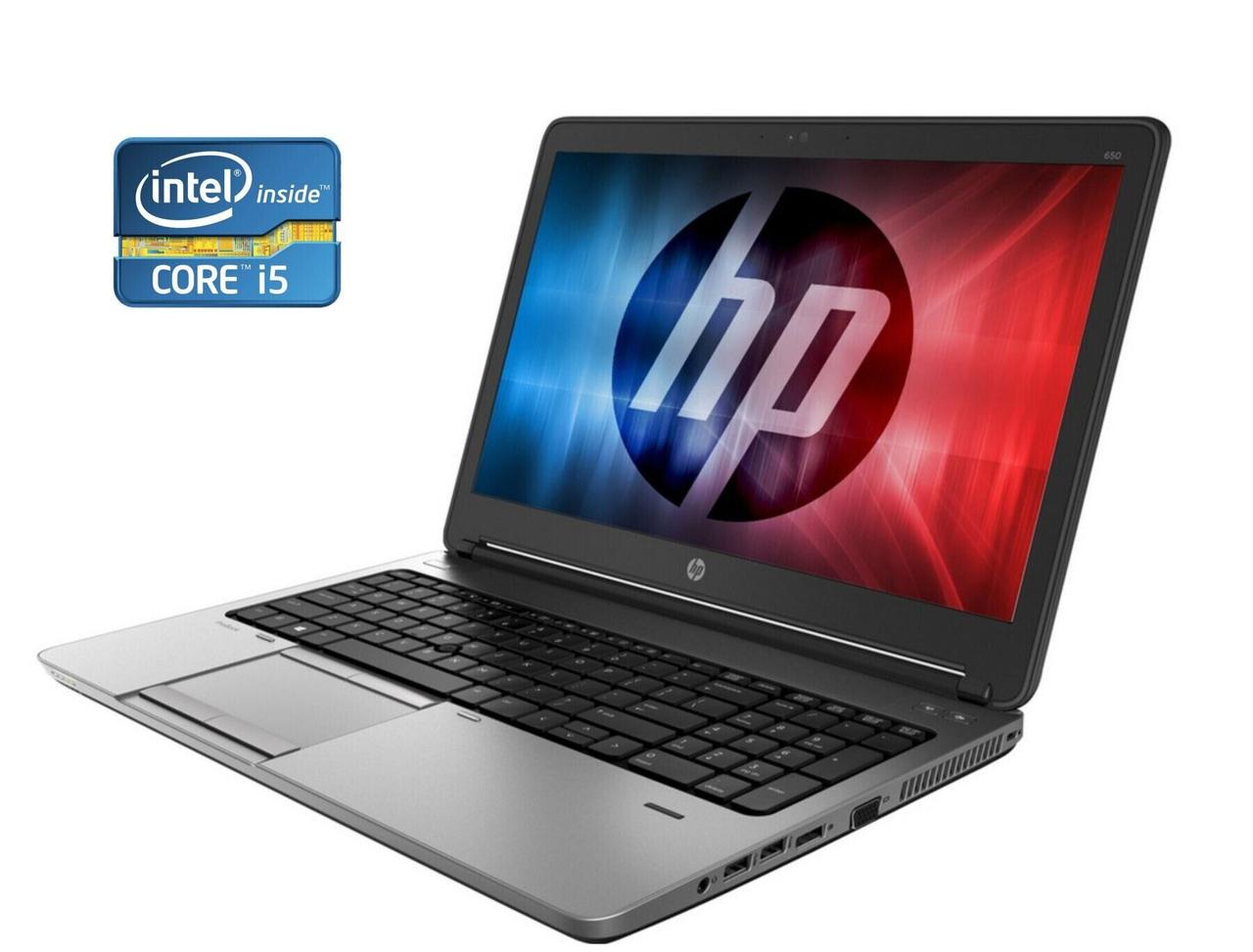Ноутбук HP ProBook 650 G1/ 15.6" (1920x1080)/ Core i5-4310M/ 8 GB RAM/ 240 GB SSD/ HD 4600