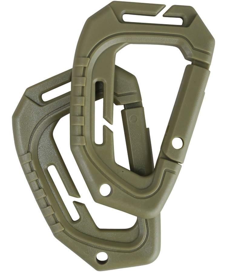 Карабін 1шт KOMBAT UK Spec-Ops Carabiner (kb-soc-coy), фото 1