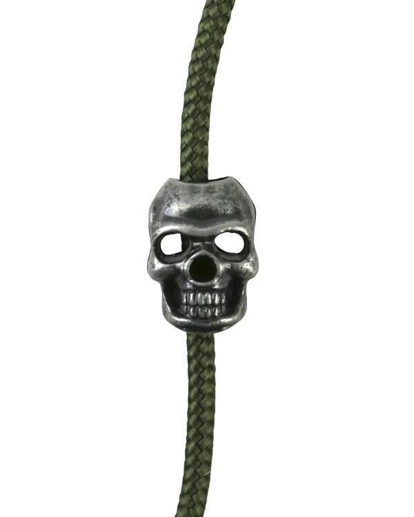 Стопери для шнурка 10шт KOMBAT UK Skull Cord Stoppers (kb-scs-slv), фото 1