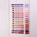 Гель-лак Moon Full Winter No648 молочно-бузковий, 8 мл., фото 2