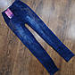 Жіночі лосини в стилі джинсів "ЗОЛОТО" Art-728 L-XL(44-48), фото 7