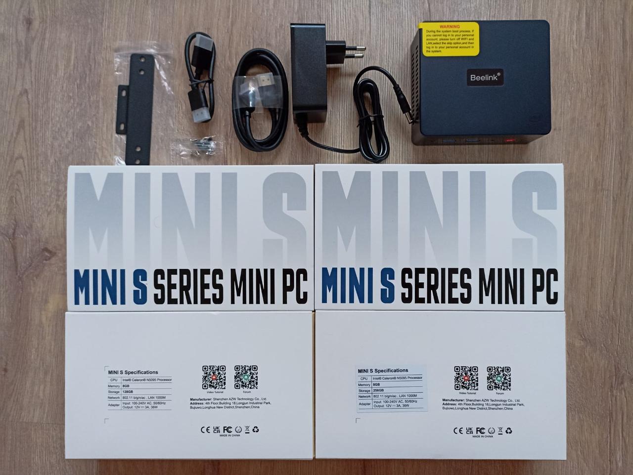 Міні ПК Beelink Mini S 8/128Gb Windows 11 Intel Celeron N5095