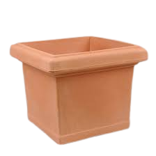 Горщик пластмасовий садовий Етна Квадрат 39 см., фото 1