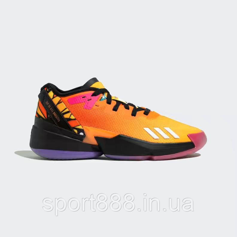 Чоловічі кросівки Adidas D.O.N. ISSUE 4 Orange баскетбольні волейбольні