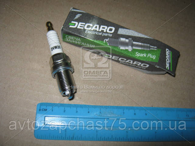 Свічки Ваз 2110, 2111, 2112, 1117, 1118, 1119, 2170, 2171, 2172 з ГБО, 8 клап,комплект 4 шт (Decaro, Словенія), фото 1