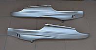 Пластик нижній боковий (лижі/пороги) (сірий) для скутера FADA 8