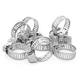 Хомут сталевий оцинкований 8 мм D 11-20 мм INTERTOOL TC-0011, фото 2