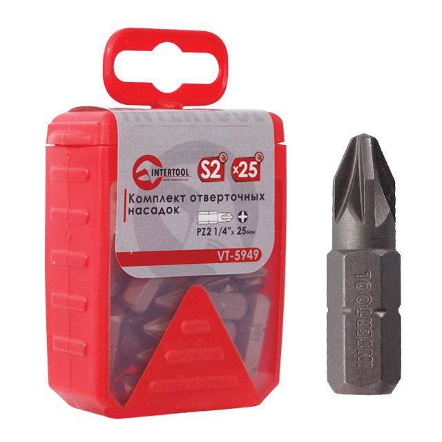 Комплект отверточних насадок INTERTOOL VT-5949