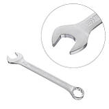 Набір ключів комбінованих 15 од., STORM, 6-22 мм, Cr-V, чохол INTERTOOL XT-1005, фото 2