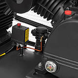 Компресор 300 л, 11 кВт, 380 В, 8 атм, 1600 л/хв. 3 циліндра INTERTOOL PT-0050, фото 7