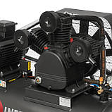 Компресор 300 л, 11 кВт, 380 В, 8 атм, 1600 л/хв. 3 циліндра INTERTOOL PT-0050, фото 8