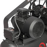 Компресор 300 л, 11 кВт, 380 В, 8 атм, 1600 л/хв. 3 циліндра INTERTOOL PT-0050, фото 9
