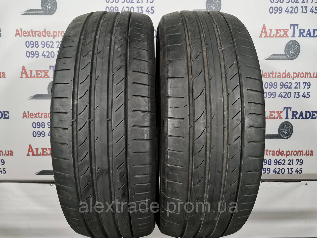 235 60 R18 Continental ContiSportContact 5 летние шины бу 2 шт