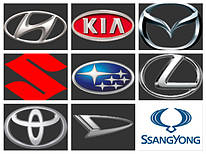 Hyundai - Kia - Ssyangyong - Mazda - Subaru - Suzuki - Toyota - Lexus - Daihatsu