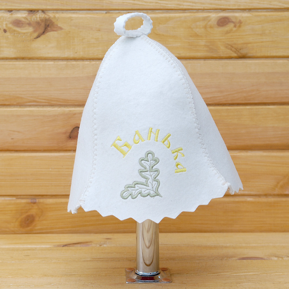 Шапка для лазні та сауни V3 "Банька"