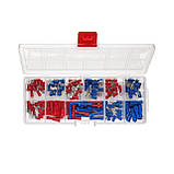 Коннектори обтискні 144шт, ізольовані для автомобільної електропроводки INTERTOOL TC-9010, фото 3