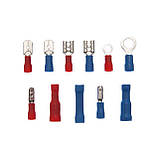 Коннектори обтискні 144шт, ізольовані для автомобільної електропроводки INTERTOOL TC-9010, фото 6