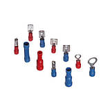 Коннектори обтискні 144шт, ізольовані для автомобільної електропроводки INTERTOOL TC-9010, фото 7