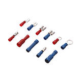 Коннектори обтискні 144шт, ізольовані для автомобільної електропроводки INTERTOOL TC-9010, фото 8