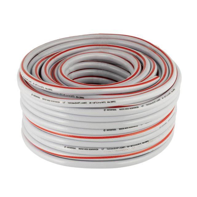 Шланг для поливу 5-ти шаровий 1/2", 50м, армований PVC INTERTOOL GE-4135