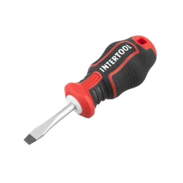 Викрутка шлицевая SL5.0*38 мм, S2, STORM INTERTOOL VT-3405