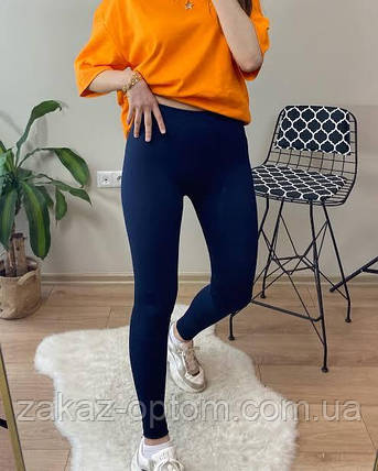 Лосини жіночі норма рубчик оптом (S-2XL) Туреччина -98706, фото 1