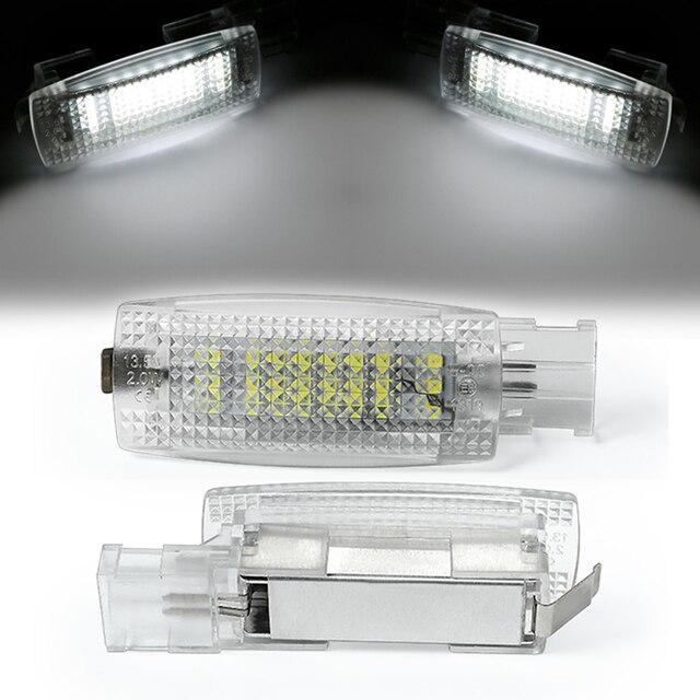 Штатна автомобільна LED-підсвітка салону ніг, дверей і багажника Volkswagen/Skoda