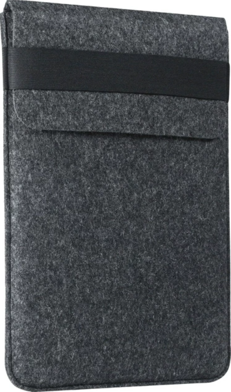 Повстяний чохол для ноутбука MacBook Air Pro 13" GM16 New вертикальний конверт папка для макбук темно-сірий