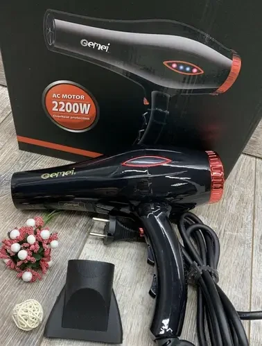 Фен для волосся Gemei GM-1770 2200W, фото 1