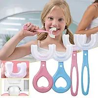 Детская U-образная зубная щетка Childrens U-shaped Toothbrush