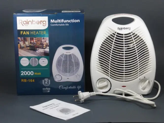 Тепловентилятор RAINBERG RB-164 2000W, фото 1