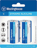 Батарейка Щелочная Westinghouse Alkaline Dynamo C/LR14 1.5 V 2 шт/уп blister