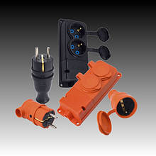 Каучукові вилки та розетки 240в ТМ Bylion