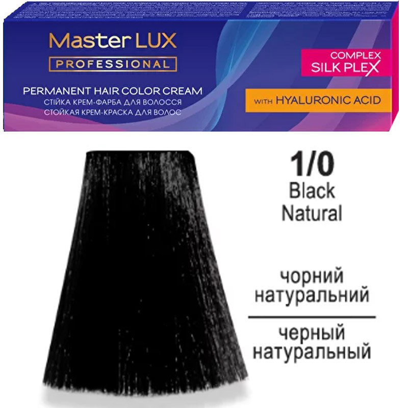 Постачальник: Місто: Київ Master LUX professional 1.0 Чорний Натуральний 60 млEStyle
