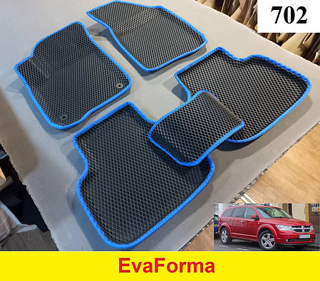 3D килимки EvaForma на Dodge Journey '08-19, 3D килимки EVA, фото 1