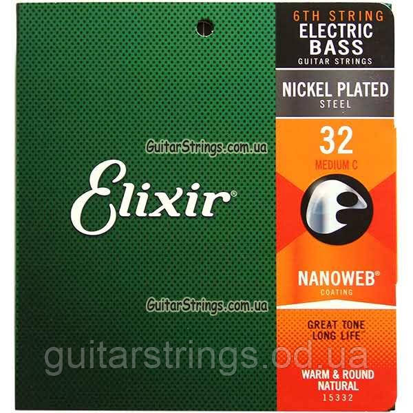 Струна Elixir 15332 Nanoweb .032 Long Scale (бас)