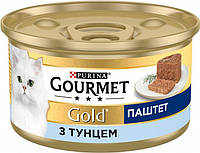 Purina Gourmet Gold Паштет з тунцем 85 г вологий корм для кішок