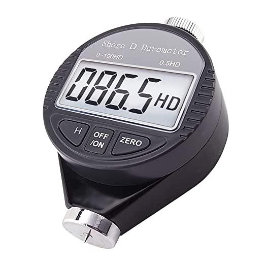 Портативний вимірювач твердості 0-100HD за Шором D Цифровий дурометр Шкала для пластику, термопластику