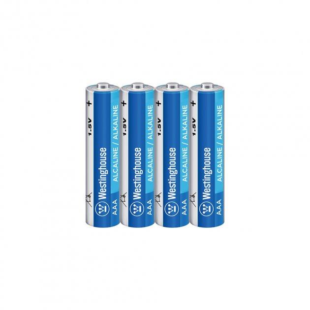Батарейка Лужна Westinghouse Alkaline Standard AАA/LR03 1.5 V 4 шт/уп shrink