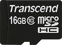 Карта пам`ятi MicroSDHC 16GB Class 10 Transcend (TS16GUSDC10)
